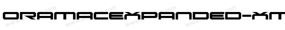 OramacExpanded-xmqO字体转换
