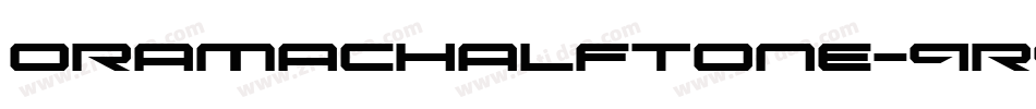 OramacHalftone-qrqq字体转换