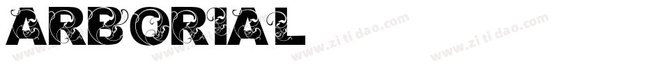 ARBORIAL字体转换