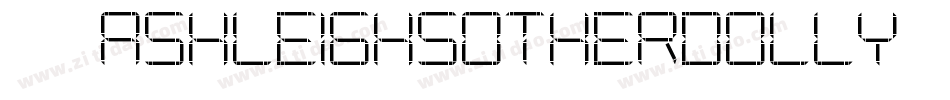 101AshleighsOtherDolly-9650字体转换