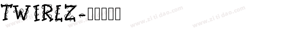 TWIRLZ字体转换