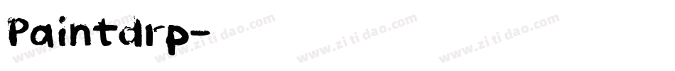 Paintdrp字体转换