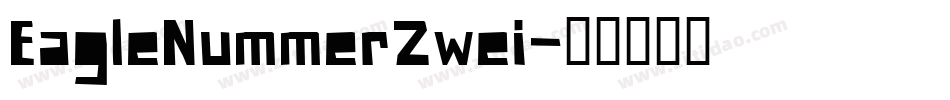 EagleNummerZwei字体转换