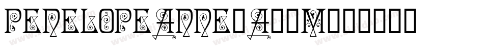 PenelopeAnne-A65m字体转换 PenelopeAnne-A65m字体转换