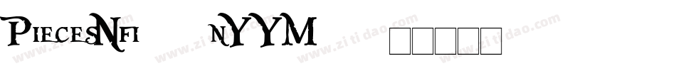 PiecesNfi-nYYM字体转换