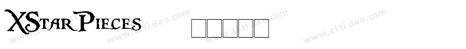 XStarPieces字体转换