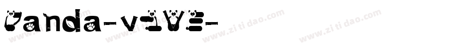Panda-vZVE字体转换