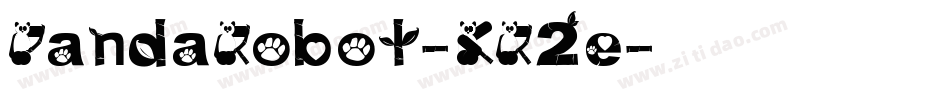 PandaRobot-KR2e字体转换