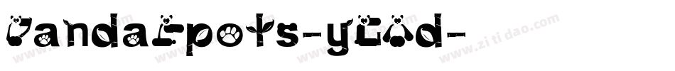 PandaSpots-yGAd字体转换