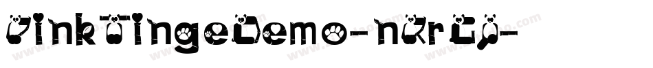 PinkTingeDemo-nRrGJ字体转换