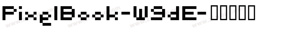 PixelBook-W9dE字体转换