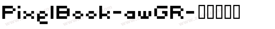 PixelBook-awGR字体转换