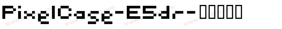 PixelCase-E5dr字体转换