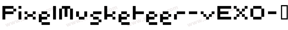 PixelMusketeer-vEXO字体转换