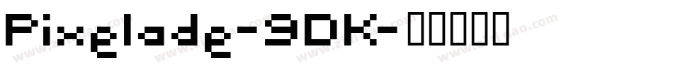Pixelade-9DK字体转换