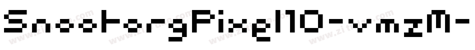 SnootorgPixel10-vmzM字体转换
