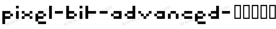 pixel-bit-advanced字体转换