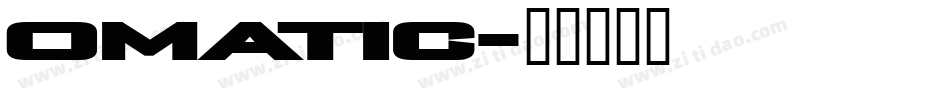 Omatic字体转换