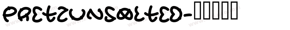 PretzUnsalted字体转换