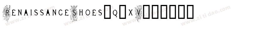 RenaissanceShoes-q1xV字体转换