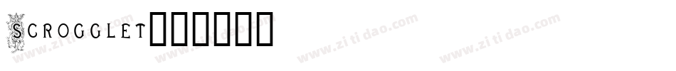 Scrogglet字体转换