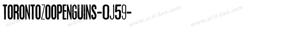 TorontoZooPenguins-0j59字体转换