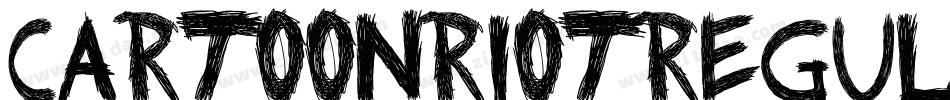 CartoonRiotRegular-qd40字体转换
