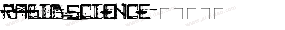 Rabid_Science字体转换