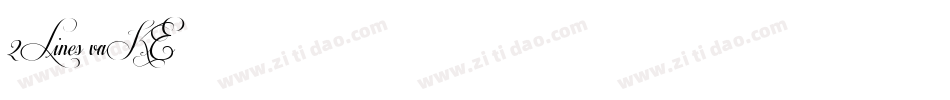 2Lines-vaKE字体转换