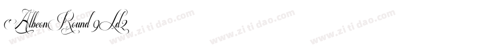 AlbeonRound-9Ld2字体转换