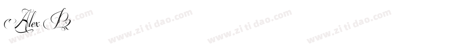 Alex-P2字体转换