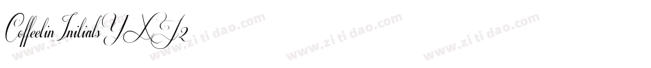 CoffeetinInitials-YXJ2字体转换
