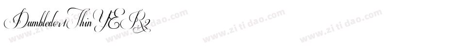 Dumbledor1Thin-YER2字体转换 Dumbledor1Thin-YER2字体转换