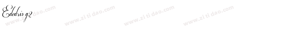 Ededris-g2转换器字体转换