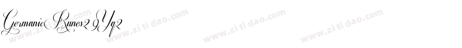 GermanicRunes2-9Yq2字体转换