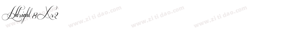 Hdright-8Xr2字体转换