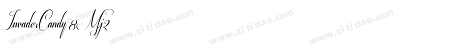 InvaderCandy-8Mj2字体转换