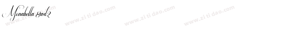 Monabella-8wd2字体转换