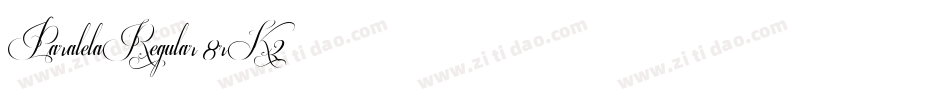 ParalelaRegular-8rK2字体转换