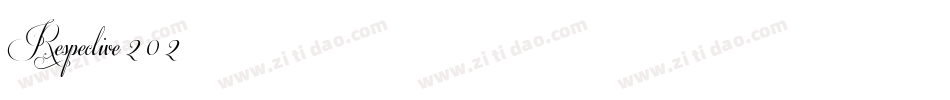 Respective-2-0-2字体转换