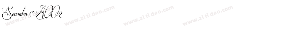 Sensaka-AOO2字体转换
