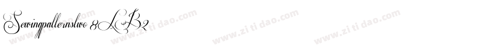 Sewingpatternstwo-8LB2字体转换