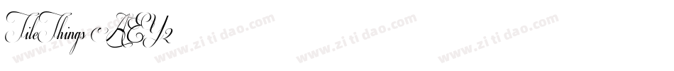 TileThings-AEY2字体转换