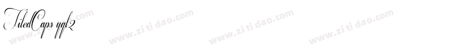 TiledCaps-yql2字体转换