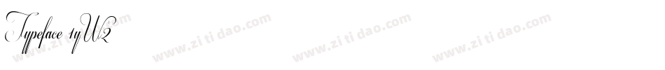 Typeface-1yW2字体转换