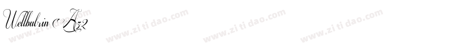 Wellbutrin-Az2字体转换
