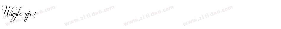 Wiggles-yjr2字体转换