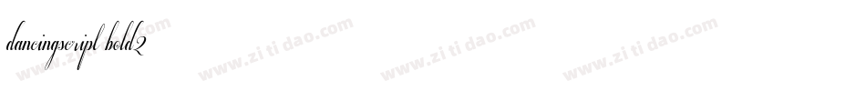 dancingscript_bold2字体转换