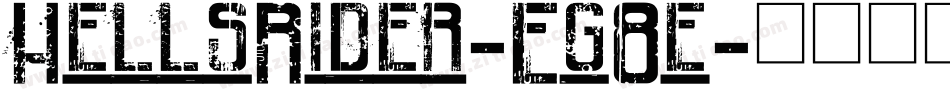 HellsRider-Eg8e字体转换