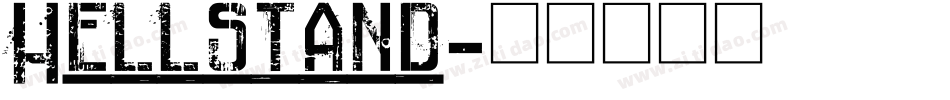 Hellstand字体转换